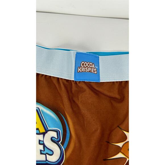 SWAG Cereal Aisle Boxer Briefs Cocoa Krispies Mens Size Large Brown New Kelloggs - Picture 6 of 9